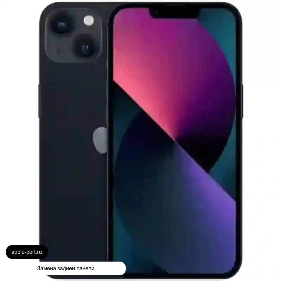 Замена задней панели iPhone 13: восстановили корпус и работу внешних элементов