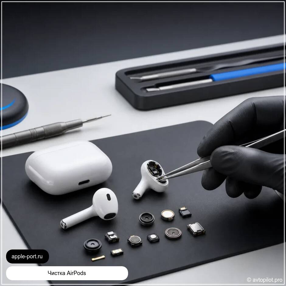 Чистка AirPods Pro 2: нормализовали охлаждение и уровень шума