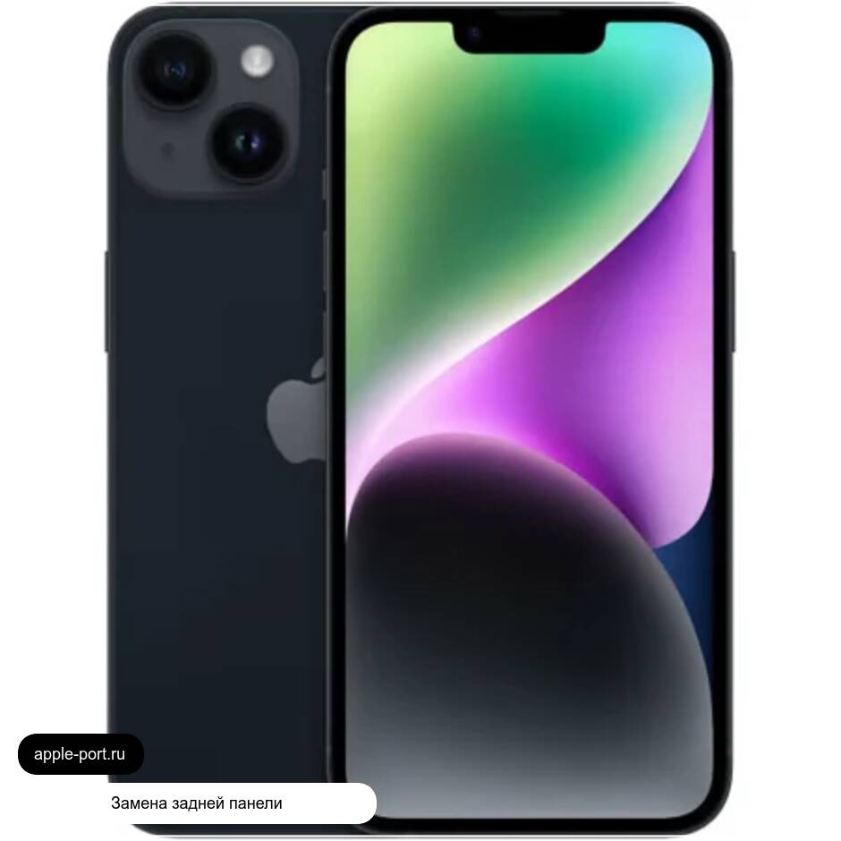 Замена задней панели iPhone 14: восстановили корпус и работу внешних элементов